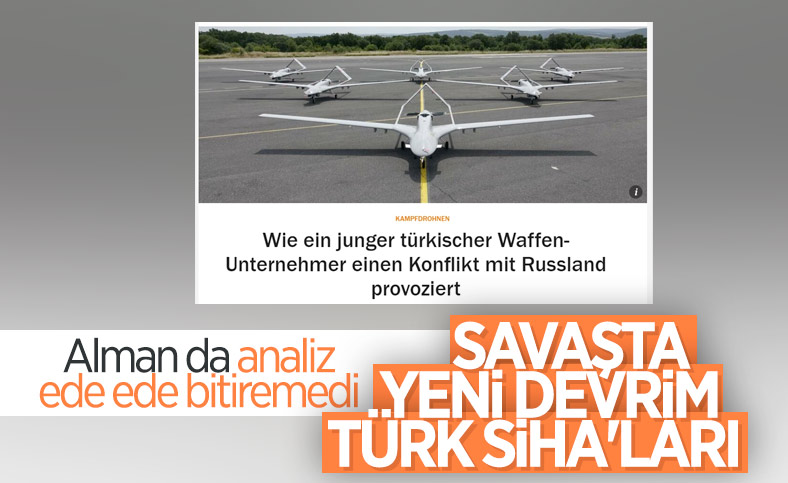 Alman basını: Türk SİHA'ları, savaşta devrimin yeni standardı