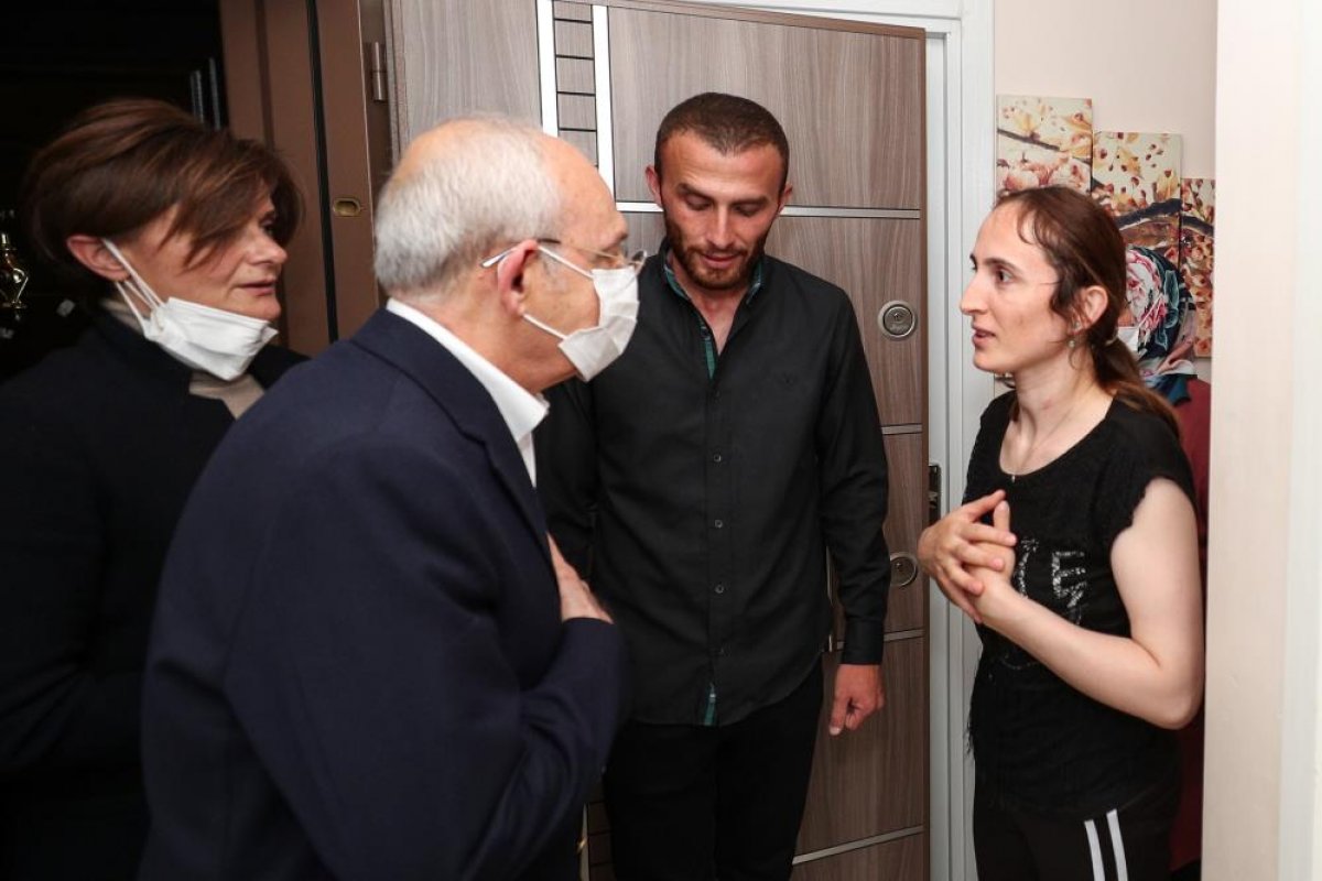 Kemal Kılıçdaroğlu, gölette boğulan çocuğun ailesini ziyaret etti #2