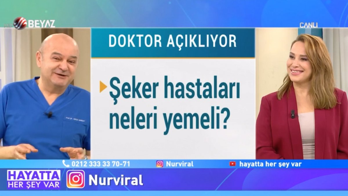 Nur Viral sordu, uzmanı yanıtladı: Şeker hastalarına beslenme önerileri #1