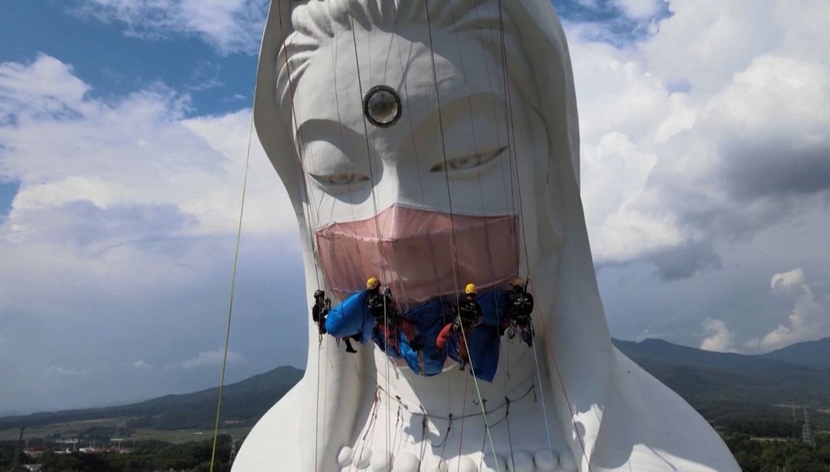 Masked Goddess Statue #1