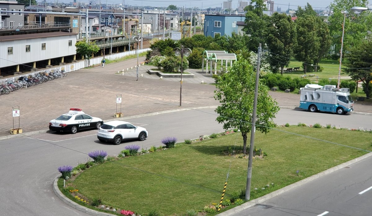 Bear descending into the city center in Japan attacked citizens #4