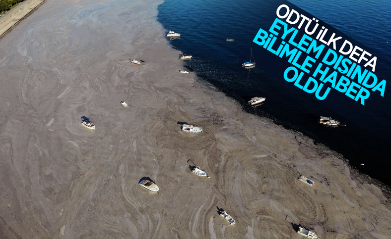 ODTÜ: Müsilaj, denizin ilk 30 metrelik tabakasında yığıldı