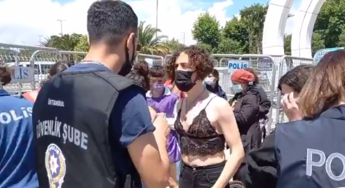 Maltepe deki trans şahıs, kadın polis tarafından aranmak istedi #1