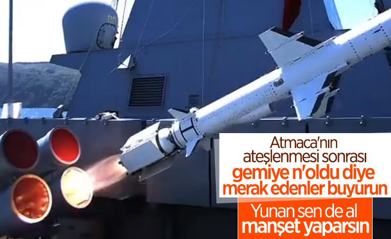 Mustafa Varank, Atmaca'nın vurduğu gemiyi paylaştı: Güçlü ve etkin