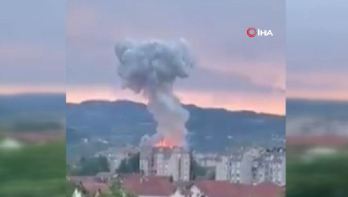Explosion at military ammunition factory in Serbia #3