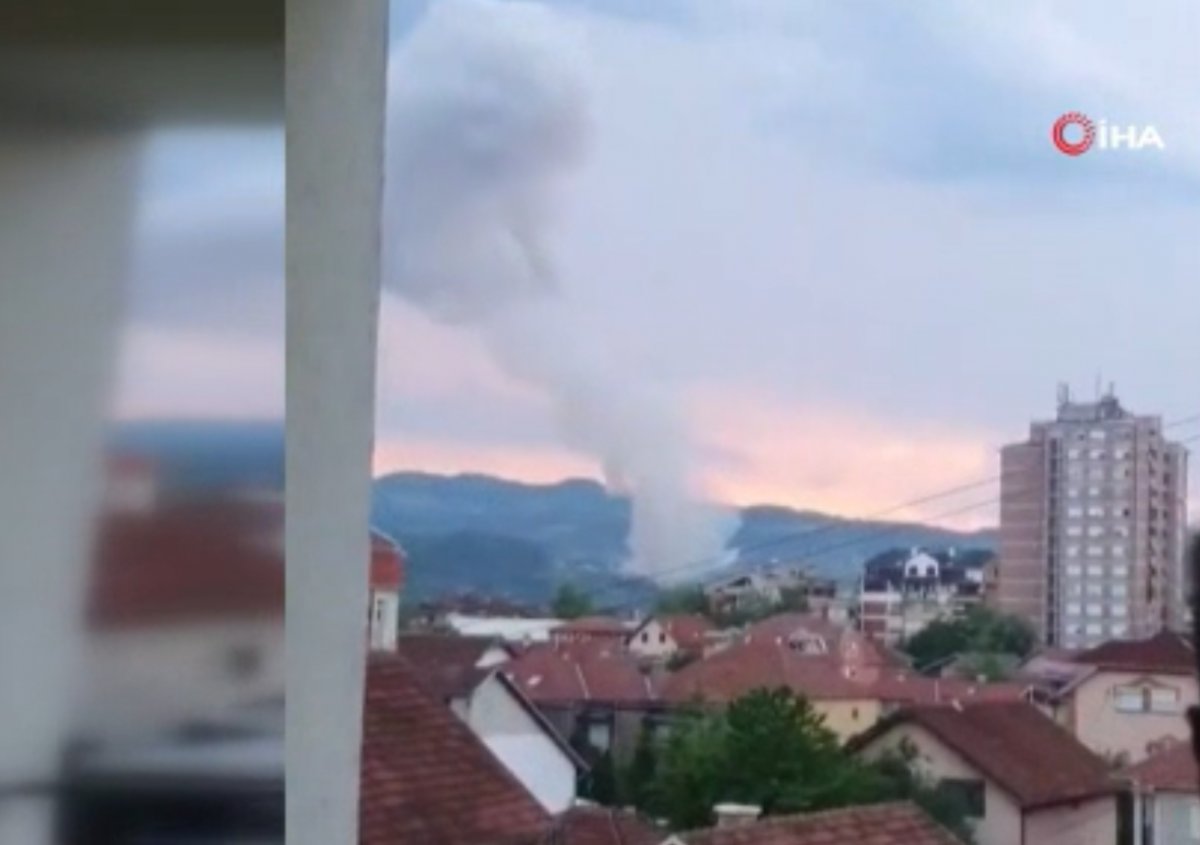 Explosion at military ammunition factory in Serbia #4