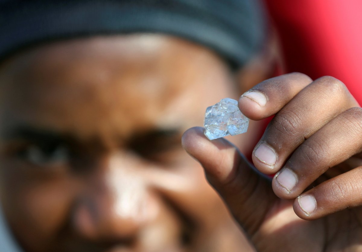 The stones discovered in South Africa were determined to be quartz crystals #6