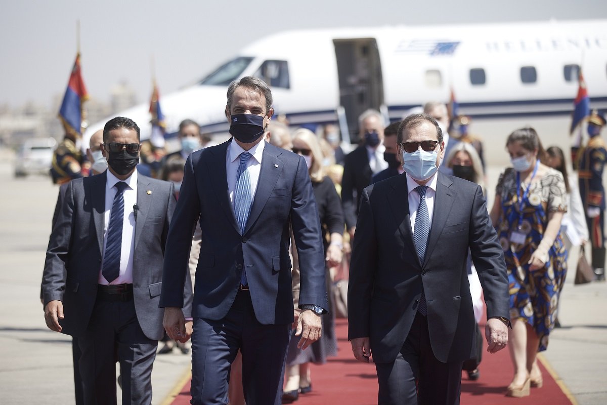 Visit from Kiryakos Mitsotakis to Egypt #4