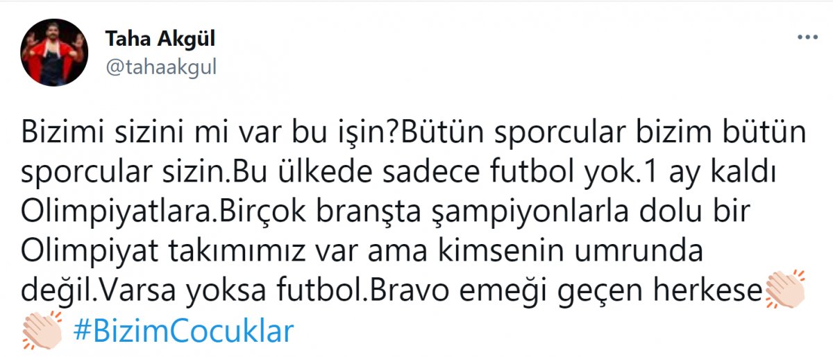 Taha Akgül: Bu ülkede sadece futbol yok #2