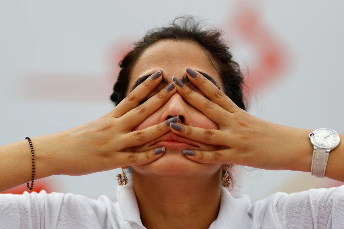 Celebrating International Yoga Day in India #3