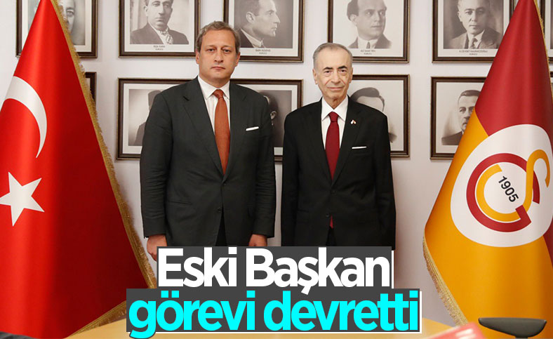 Galatasaray'da devir teslim töreni gerçekleşti