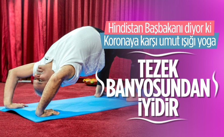Hindistan'da Uluslararası Yoga Günü kutlaması