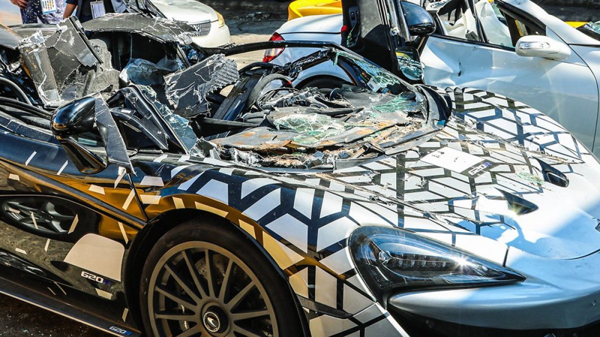 21 illegal luxury vehicles worth 1.2 million destroyed in Philippines #3