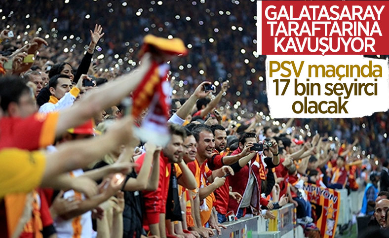 Galatasaray rövanşta 17 bin seyirciyle oynayacak