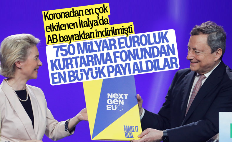 AB'nin koronavirüs kurtarma fonundan İtalya'ya 191,5 milyar euro