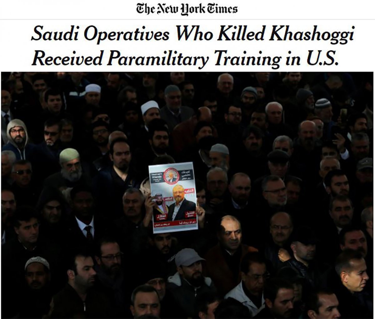 NY Times: Jamal Khashoggi's killers received military training in the US #3