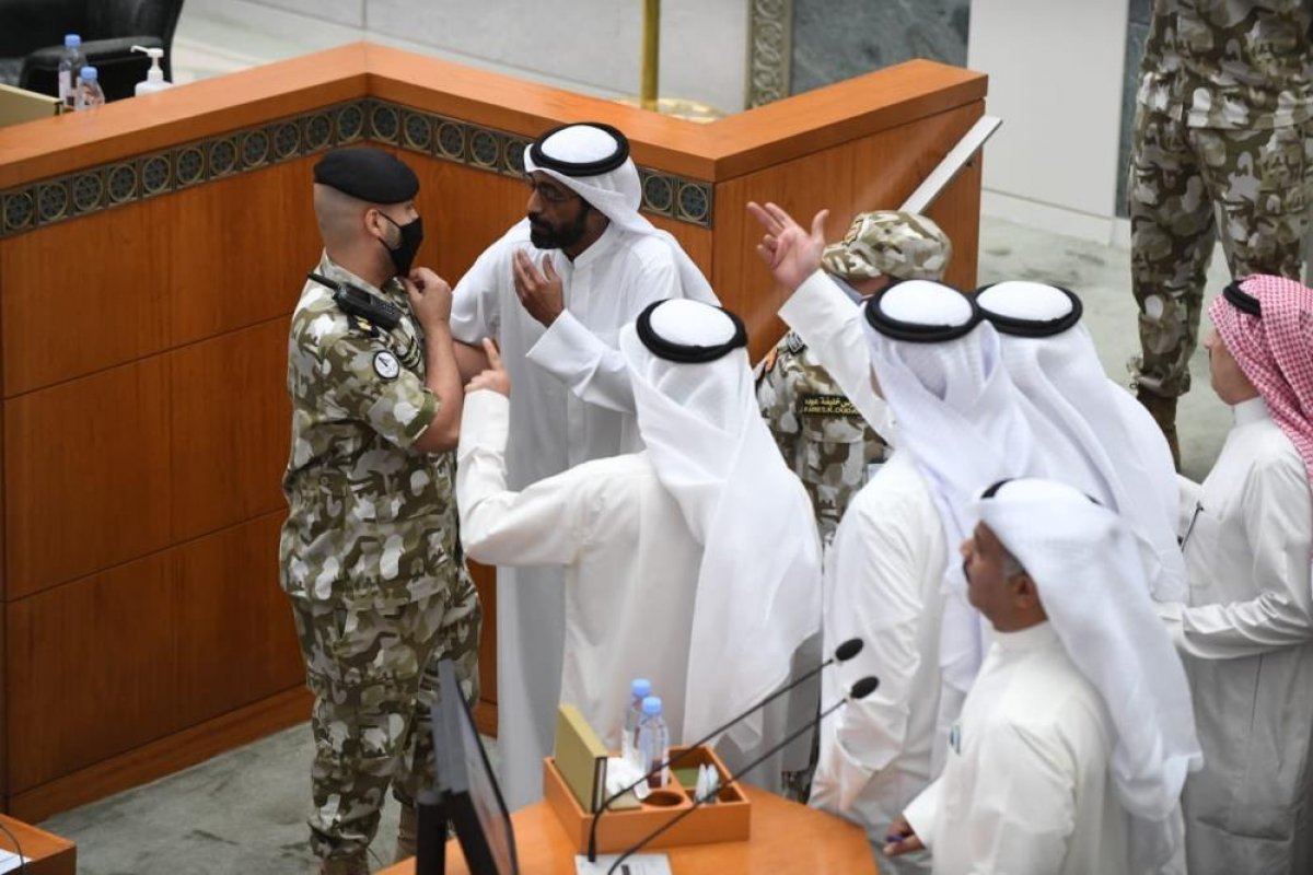 Fight in the Kuwaiti Parliament #3