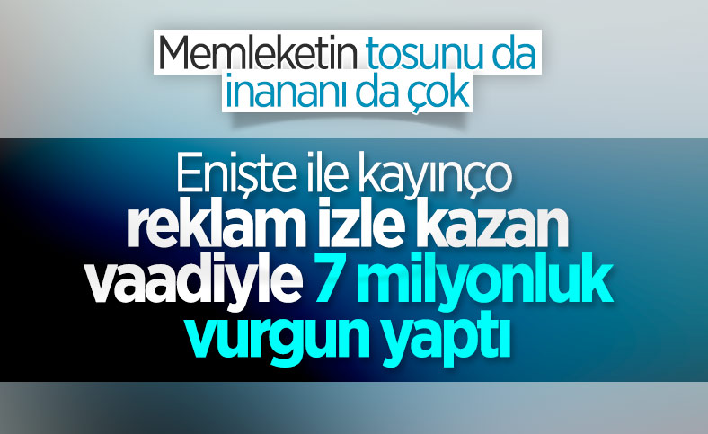 Kurdukları saadet zinciriyle 400'den fazla kişiyi 7 milyon lira dolandırdılar