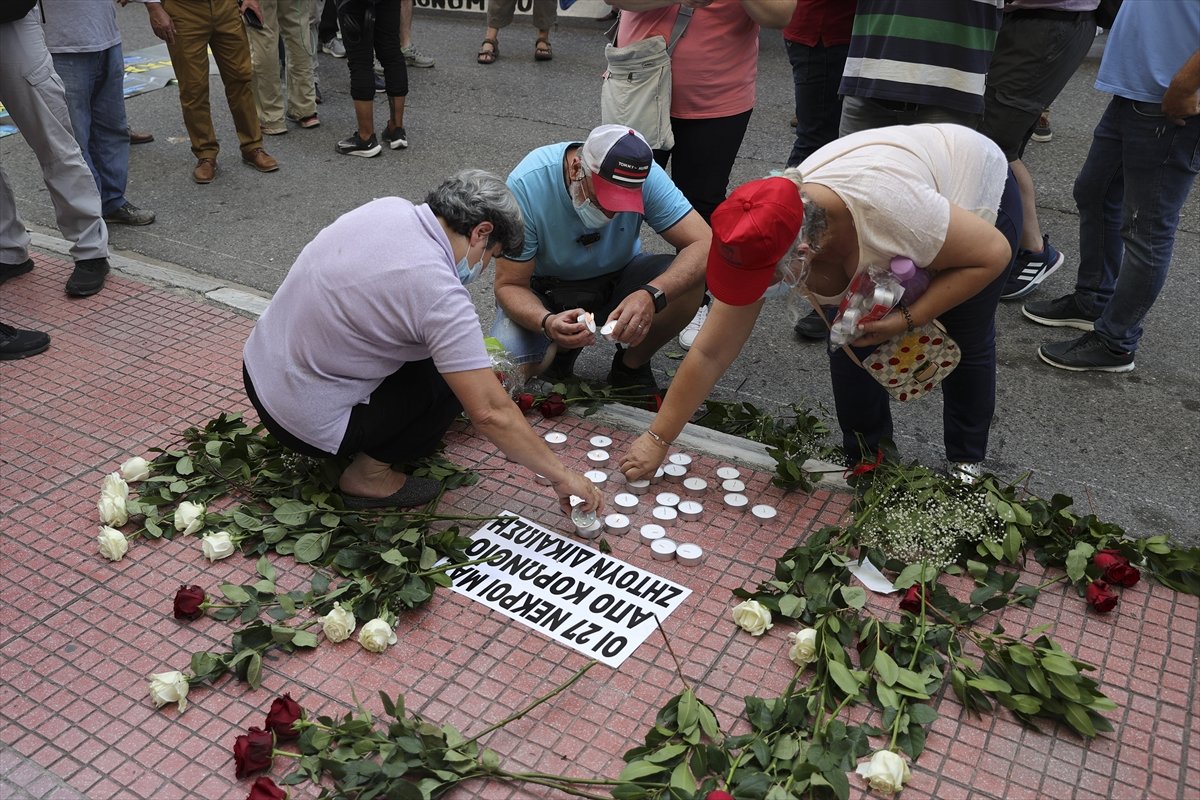 Health workers in Greece went to work stoppage #4