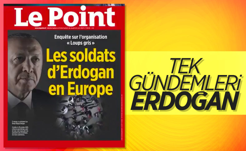 Fransa'nın Türkiye düşmanlığı, Le Point'in kapağında
