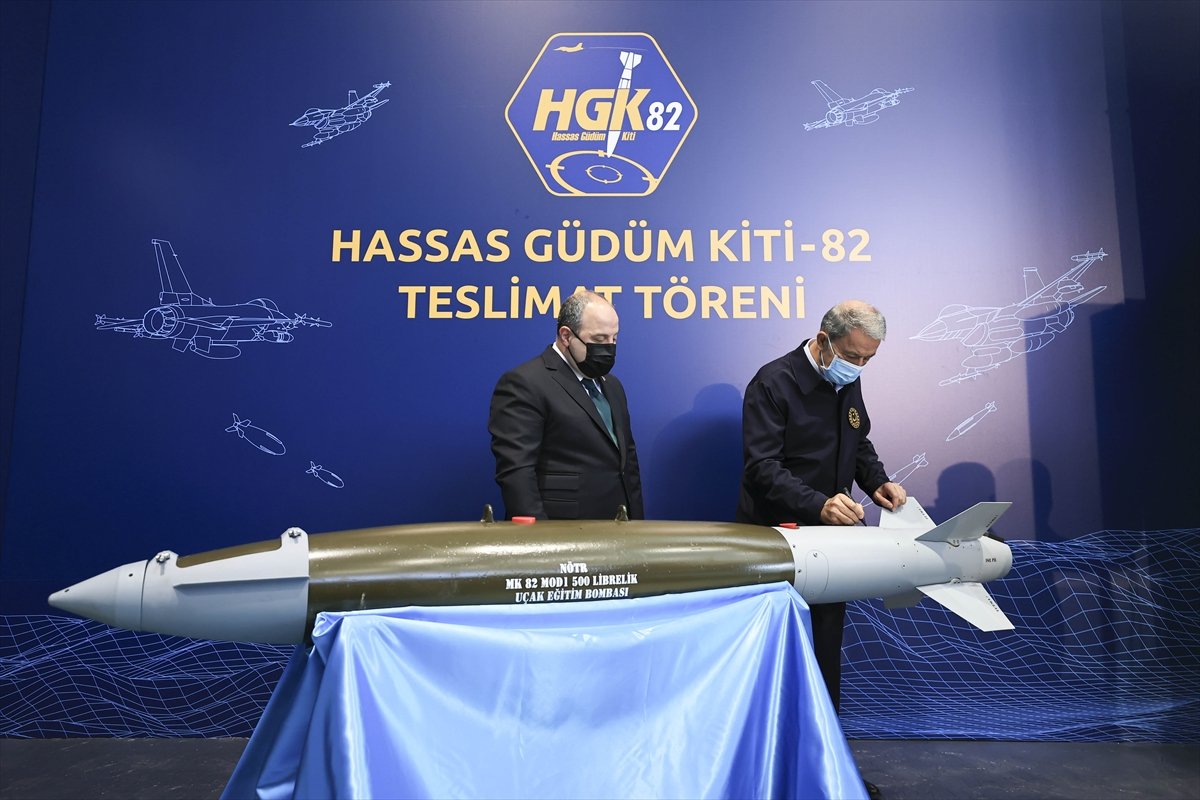Delivery ceremony for Precision Guidance Kit-82 #8
