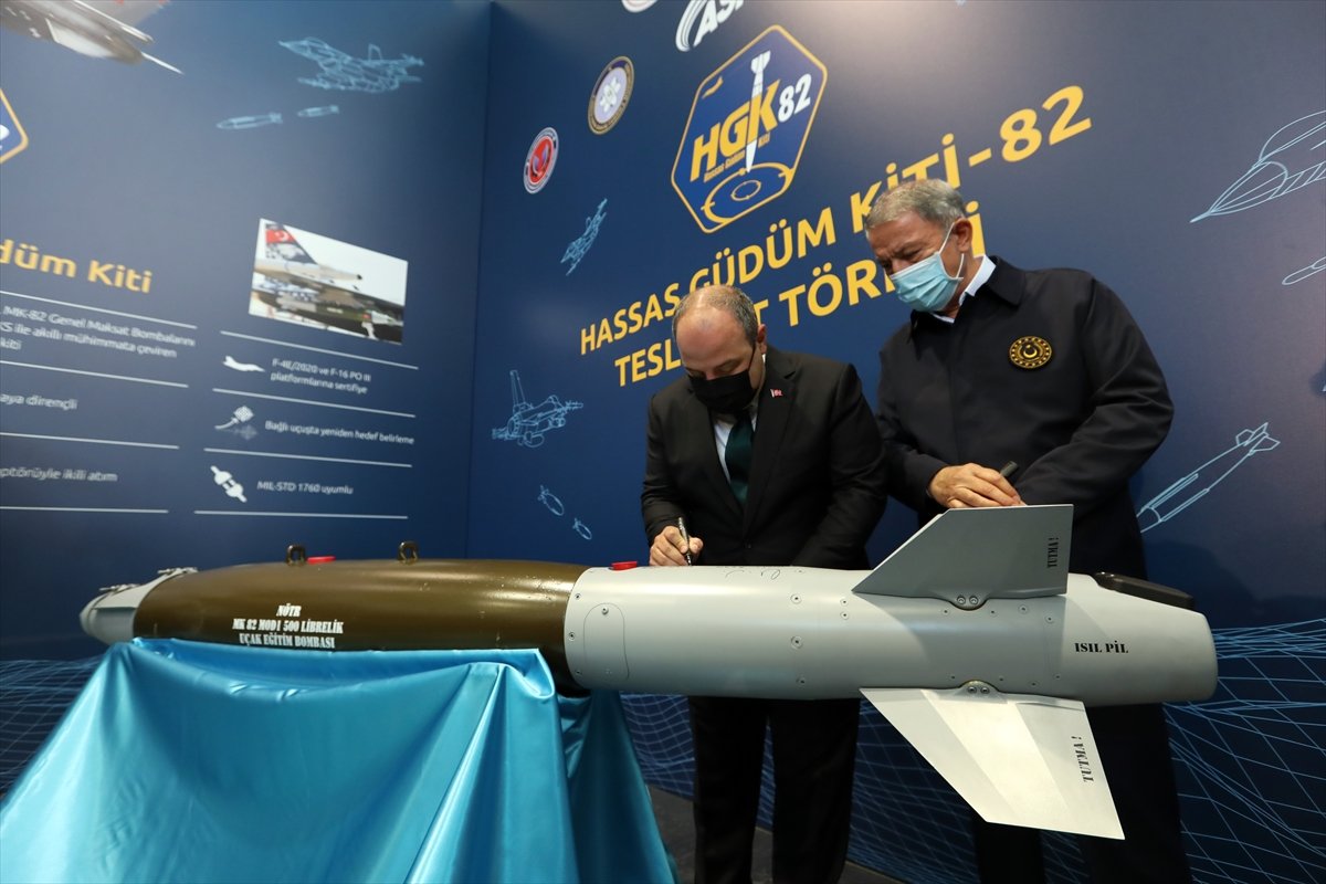 Delivery ceremony for Precision Guidance Kit-82 #3