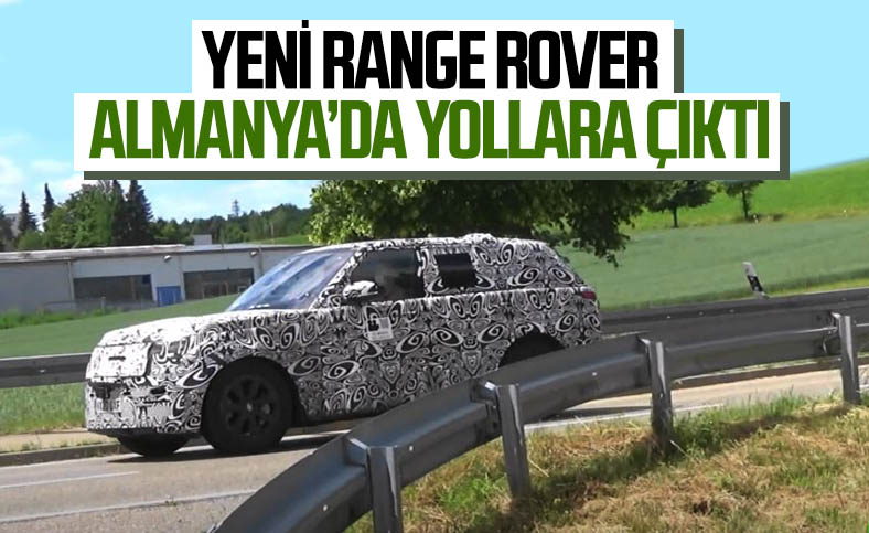 Yeni nesil Range Rover, Almanya'da görüntülendi