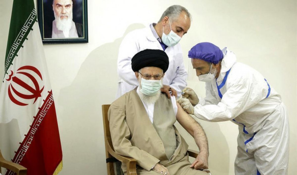 Khamenei received the first dose of the corona vaccine developed in his country #2