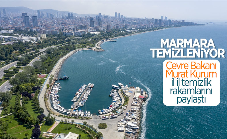 Marmara’da toplanan müsilaj miktarı 7 bin 932 metreküp oldu