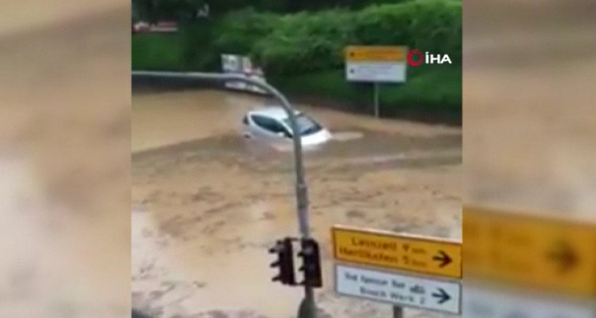 Heavy rain and storm paralyzed life in Germany #3