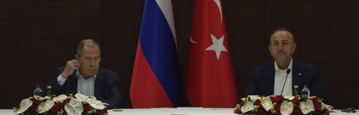 Mevlüt Çavuşoğlu ve Sergey Lavrov dan Kanal İstanbul açıklaması #3