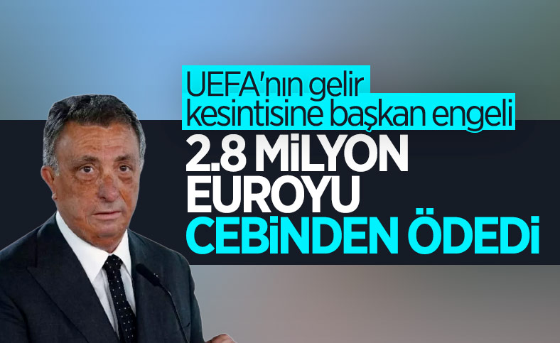 Beşiktaş'ta UEFA krizini Ahmet Nur Çebi çözdü