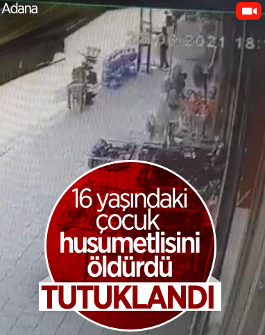 Adana’da 16 yaşındaki çocuk katil oldu