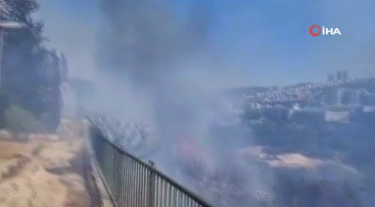 Fire near settlements in Israel #2