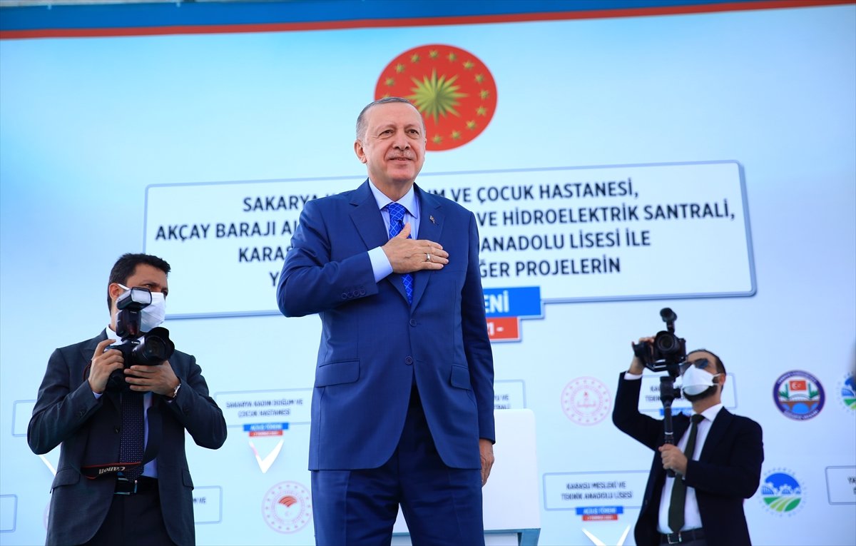 Cumhurbaşkanı Erdoğan’a Sakarya’da sevgi gösterisi  #2