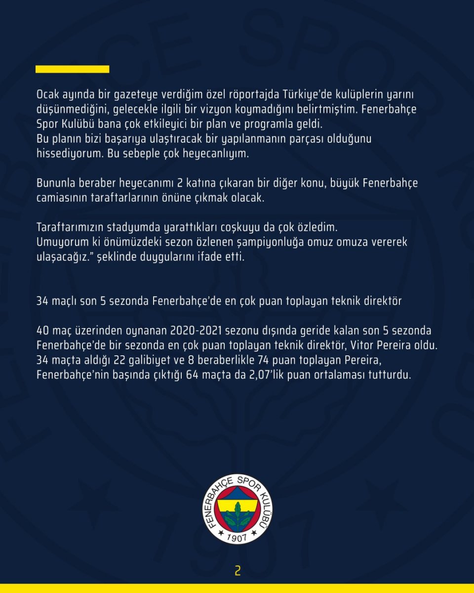 Vitor Pereira Fenerbahçe de #4