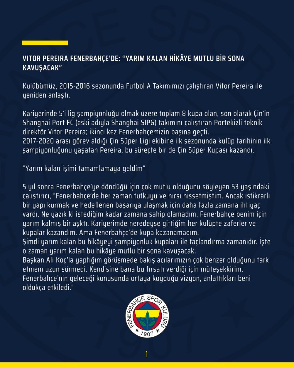 Vitor Pereira Fenerbahçe de #3