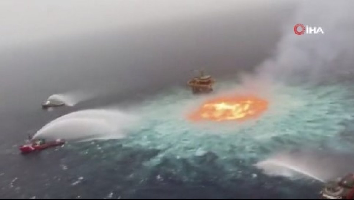 Oil pipeline explosion in Gulf of Mexico #1