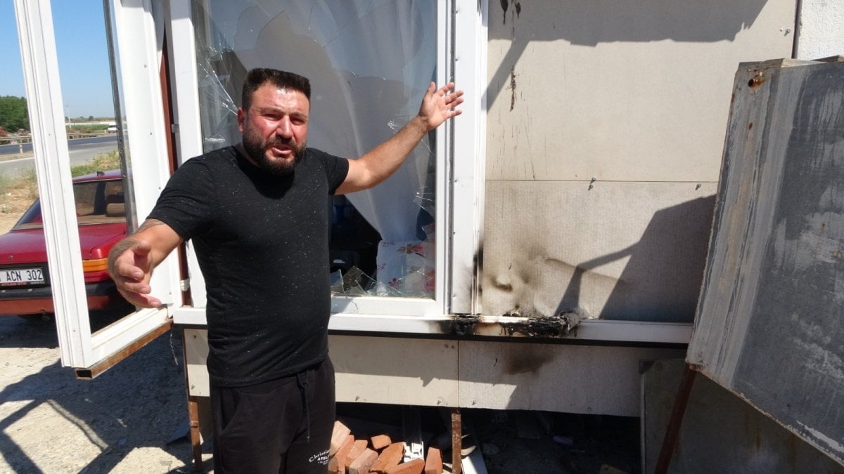 Antalya da  Zavadanak Bekir , evini yakmaya çalışan kişiyi tüfekle kovaladı #2