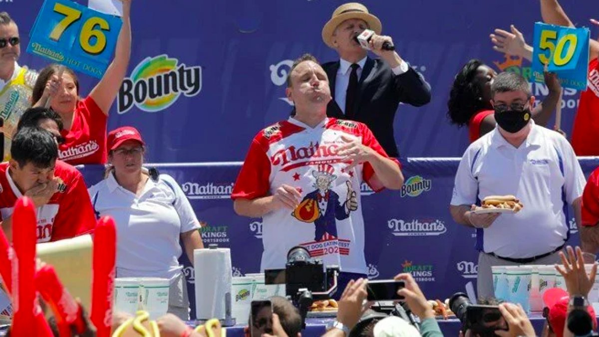 He became the 14th time sandwich eating champion in the USA #3