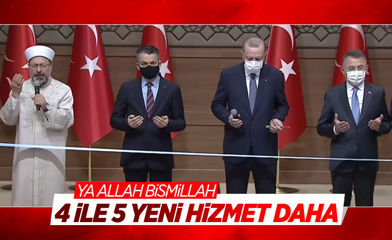 Cumhurbaşkanı Erdoğan'ın, Suyun Gücü Milletle Buluşuyor Toplu Açılış Töreni'ndeki konuşması