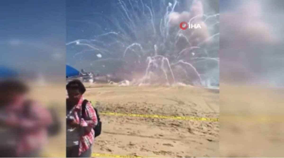 Fireworks exploded uncontrollably in the USA #1