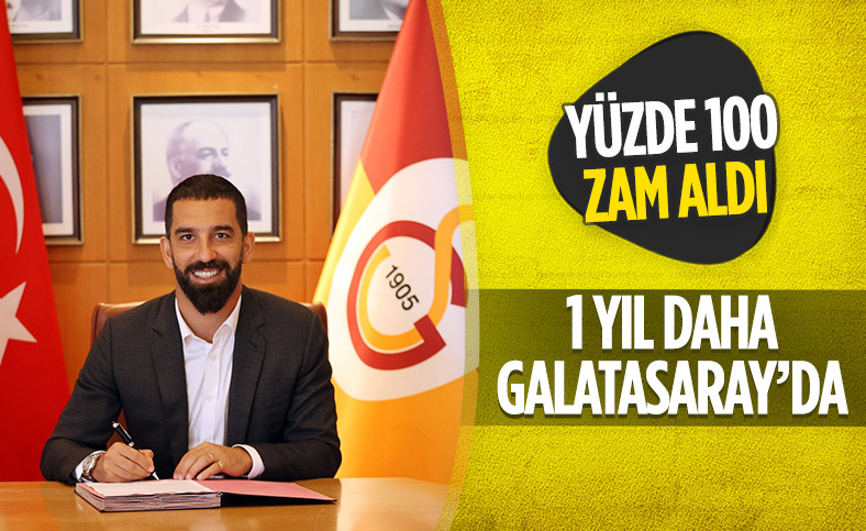 Galatasaray, Arda Turan'ın sözleşmesini uzattı