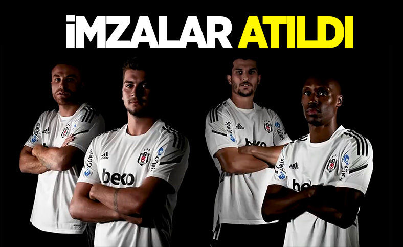 Beşiktaş'ta 4 oyuncuyla yeni sözleşme