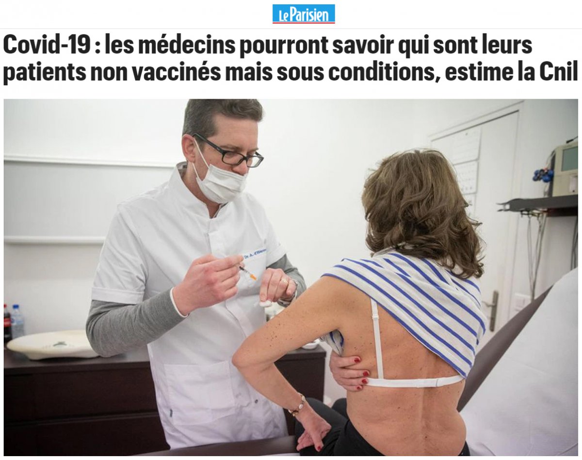 Family physicians in France will reach the list of those who have not been vaccinated #3