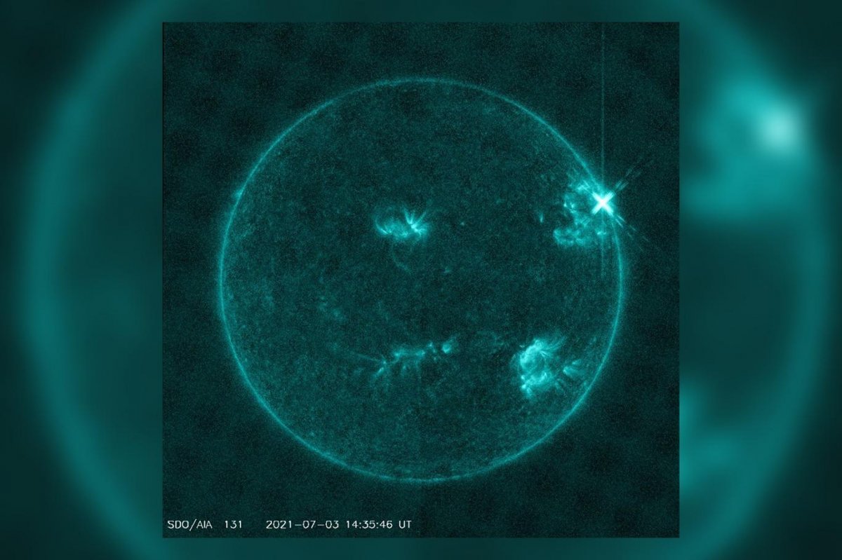 The biggest explosion of recent years has occurred in the sun #1