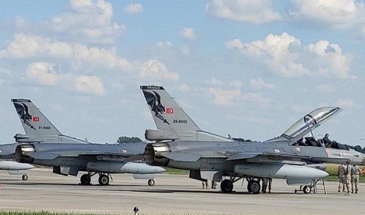 NATO patrol #2 from Turkish and US jets in Poland and Iceland