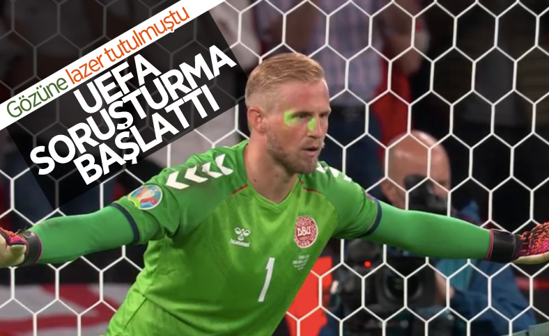 UEFA, Kasper'e tutulan lazer için soruşturma başlattı