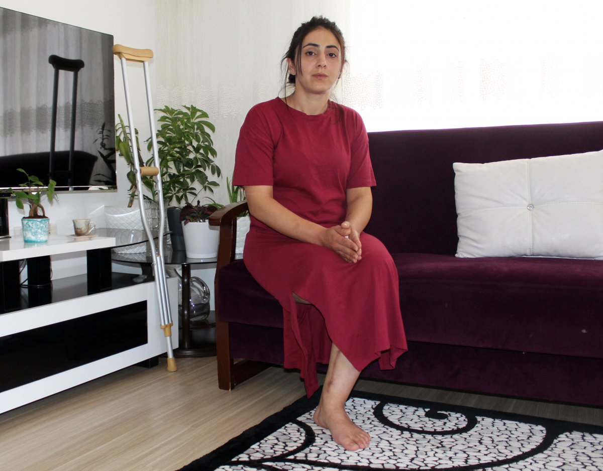 Antalya da eşinin saldırısına uğrayıp bacağını kaybetti: Ölmek istemiyorum #1