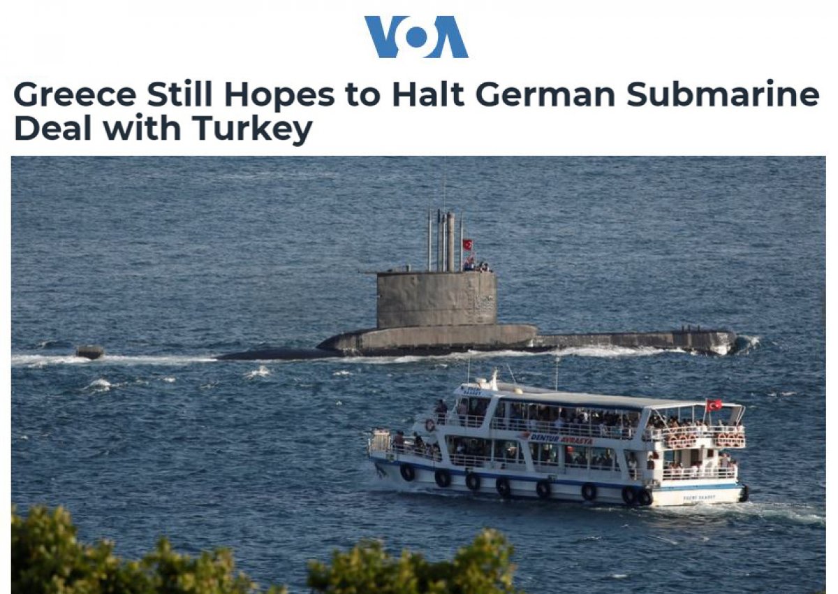 Greece wants Germany to stop submarine deal with Turkey #2